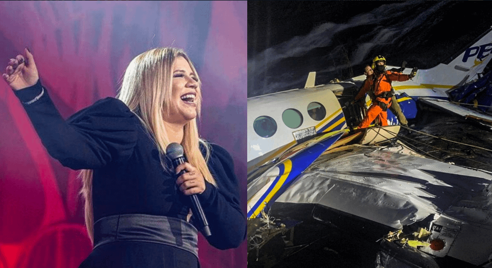 Tragedia y conmoción en Brasil: se estrelló el avión que llevaba a la cantante Marília Mendonça 0