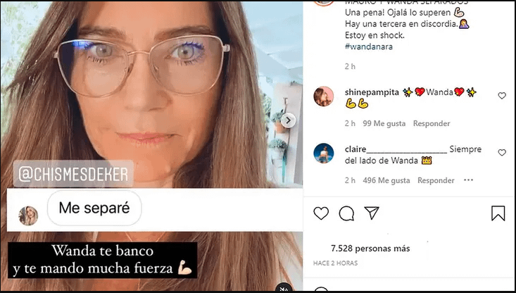 El mensaje privado de Wanda Nara que confirmaría su separación de Mauro Icardi 1