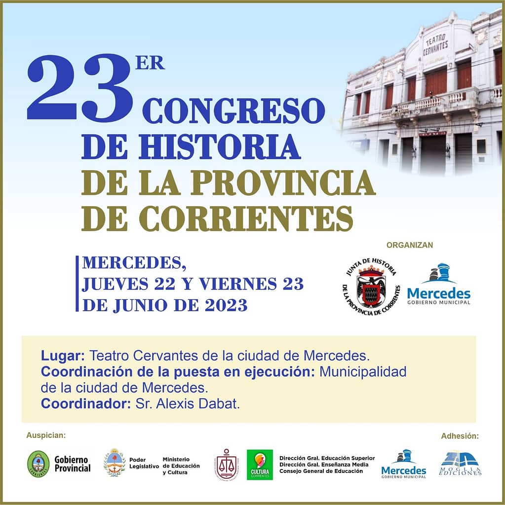 XXIII Congreso de historia de la provincia de Corrientes 0
