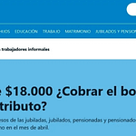 Nuevo IFE: requisitos y cómo anotarse para el bono de $18.000
